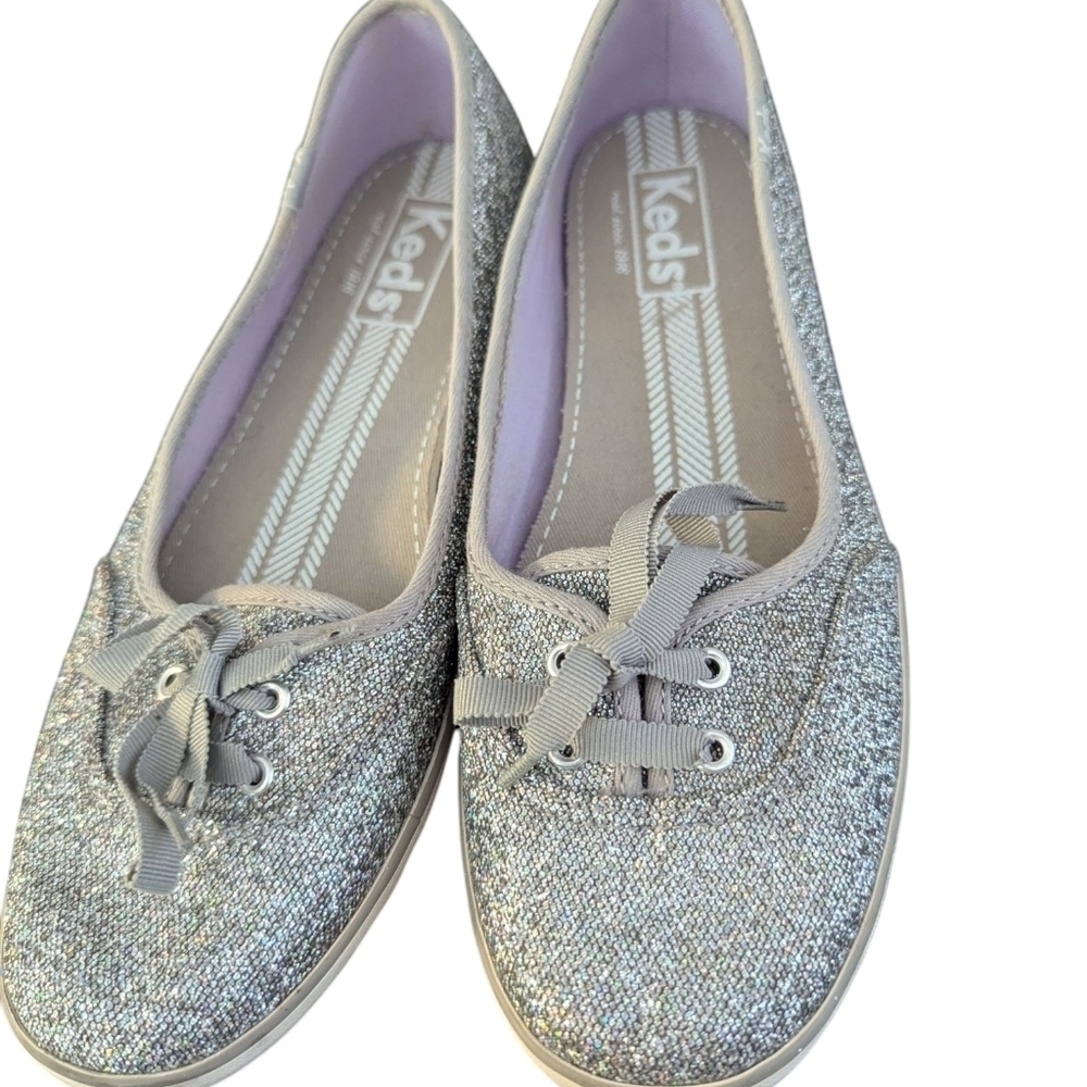 Keds ,Glitter Sneakers Slip In, Size 7